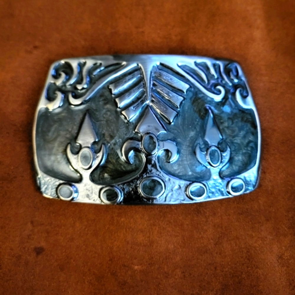Large Fashion Belt Buckle by Rastrelli Borsani